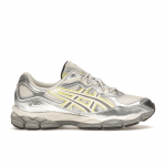 emmi x ASICS Gel NYC H&otilde;bedane Huddle Kollane Naiste Tennised Valge 1202A498-100 41.5