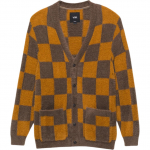 Vans Canfield ruuduline V-kaelusega lai sobivusega mugav pikkade varrukatega s&auml;rk Unisex s&auml;rgid Pruun VN000HE0DAM M