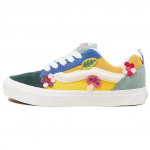 Vans Knu Skool Mugavad Moodsad Madalad Rula Kingad Unisex Tossud Kollane Roheline Sinine VN0009QCBMI 35