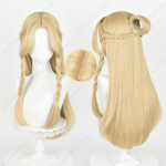 Marcille Donato Cosplay Parukas 72cm Pikk Blond Kuldne kuumakindel S&uuml;nteetiline Parukas as the picture-