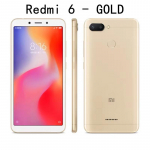 Globaalne ROM Originaal Xiaomi Redmi 6 4GB 64GB 13000mAh mobiiltelefon googleplay S&otilde;rmej&auml;ljeandur Kaheksatuumaline 6,6-tolline 4G nutitelefon 3GB 32GB kuld