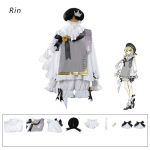 Originaalne disain 2025 Symphony Rin Len Cosplay kost&uuml;&uuml;m V&auml;rviline lavastus Naiste m&auml;ngupidu Rollim&auml;ngu riietus L