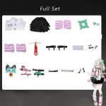 M&auml;ngu Zenless Zone Zero Chinatsu Remiel Cosplay Kost&uuml;&uuml;m Angels Of Delusion Chinatsu Remiel Naiste Halloweeni Peo R&otilde;ivastus S