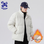 Wassup Sohot Men's Stand Collar Padded Puffer Jacket M