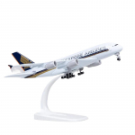 20cm Metallist Lennukim&auml;nguasi A380 Singapore Airlinesi Minilennuk Sulammaterjal Lennundussimulatsiooni Repliik Kogutav Lennuk