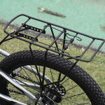 Kids Bike Rear Cargo Rack Carrier Back Seat Easy to Install Replacement Accessory Durability Steel Small Hole