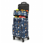 Kokkupandav Kerge Kaubak&auml;ru Teleskoopk&auml;epideme ja Universaalratastega Toidukaupade ja Telkimise jaoks