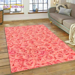 Roosi&otilde;ied P&otilde;hjala armastus romantiline vaip magamistoa elutoa kodudiivani kaunistamiseks, laste m&auml;ngu suur kaunistusp&otilde;randamatt 200x160cm( 78x62in )