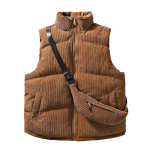 S&uuml;gis- ja talvine meeste moebr&auml;nd vabaaja mantel Tudengite noorte lihtne soliidne varrukateta soe ja paks vest 4XL