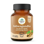 Organic India Ashwagandha Kapslid 60 Taimetoitlase Kapslit T&otilde;sta Energiat Vastupidavust Toeta Eluj&otilde;udu Stressi Leevendus
