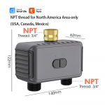 Tuya Smart WIFI Automaatne Vee Taimer Kastmiskraan Intelligentne Kastmiss&uuml;steem Vihmapeetus Alexa Google Smart Life Toetus