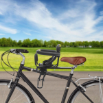 Jalgratta Laste Turvatool Tooli Paigaldus Reguleeritav Raud Kiirvabastusega Disain, Mugav Polsterdus 1-5 Aastasele Lastele france