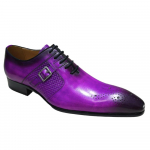 Moodsad luksuslikud meeste ehtsast nahast brogue Oxford kingad paelkinnitusega mustad/lillad peokingad pulmadeks, peo&uuml;ritusteks, &auml;ri- ja formaalseteks s&uuml;ndmusteks 39 lilla
