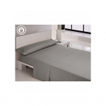 Drap-housse en coton - JAVIER LARRAINZAR - 100 % coton - Finition premium - Multicolore - Uni - Taille completo puhas