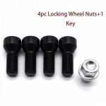 36136786419 Wheel Lock Anti Theft Bolt Lug Car (4 Bolts +1 Key) for select BMW