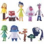 6 tk/komplekt Inside Out 2 tegelaskuju m&auml;nguasjad Multifilmikino R&otilde;&otilde;m &Auml;revus Vihane Kurbus Vastikus Hirm Mudel Nukud Figuriinid Laste Kingitus