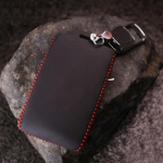 leather key packing key chain new intelligent remote control sets for Renault Koleos for Samsung QM6 2017 2018 Accessories upgrade the brown black