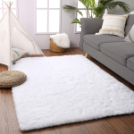 P&otilde;hjamaise karvane vaip Magamistoa vaip Elutoa moodne kaunistus Karvased vaibad Suur suurus Must Hall Roosa Beež Libisemisvastane matt 80x50cm 2.6x1.6ft valge