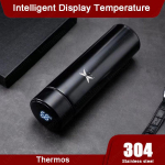 500ml Smart Water Bottle Stainless Steel Thermos Flasks Coffee Cup Milk Mug For xpeng G3 xpeng G3i G6 G9 P5 xpeng P7 P7i X9 N5 must