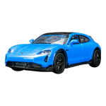 1/36 Porsche Taycan Turbo S Cross Turismo Shooting Brake Sulamist Sportauto Mudel Diecast Metallist V&otilde;idus&otilde;iduauto S&otilde;iduki Mudel Laste Kingitus sinine