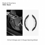 For BMW E60 E70 E71 X5 X6 G20 G22 G07 i4 G29 X3 F30 F31 F35 F34 Made of Alcantara Warp Car Steering Wheel Cover 38cm Accessories must