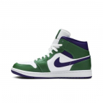 Air Jordan 1 Mid Hulk 554724-300 EU 42.5 roheline