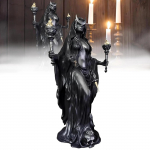 Hekate Niktipolos, &Ouml;&ouml; N&otilde;id, &Ouml;&ouml; N&otilde;id Kuju, Tume Jumalanna Hecate Altari Skulptuur, Paganlik Kodu Dekoor