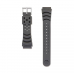 Seiko kella ehtne m&uuml;&uuml;gilolev uuretaanrihm, 19 mm kinnituse laius, 16 mm pandla laius, must, DB72BP, Meeste