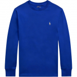 Polo Ralph Lauren Pony logo tikandiga pullover &uuml;mmarguse kaelusega pikak&auml;eline T-s&auml;rk Meeste pealisr&otilde;ivad 710587355-042 S