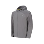 Asics Niiskust Imav Kiiresti Kuivav Helkurtr&uuml;kiga Spordihoodiga Jooksujakk Meeste Jakk 2011D625-020 M