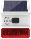 H&auml;iresireen 433MHz juhtmevaba v&auml;lissireen P&auml;ikeseenergia v&auml;lissireen LED-vilkuva tulega funktsiooni tugi h&auml;irehost PG103 PG107