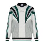 Adidas Originals Santiago sviiter kolme triibuga lai l&otilde;ige pusa pikkade varrukatega kootud top meeste topid KW2017 S