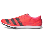 Adidas Distancestar Spikes Cushioning, Wear Resistant Running Shoes Men's Red Black EG6175 44⅔