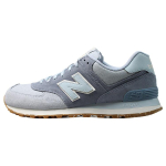 New Balance NB 574 Cow Split Leather Low top Running Shoes Unisex Light Blue ML574SEB 39.5 gray