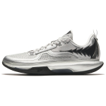Anta GH5 Cushioning Rebound Low top Basketball Shoes Men's Silver Black 112431115-6 44.5 gray