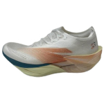 Anta C202 6.0 PRO Cushioning, Wear Resistant Low top Casual Running Shoes Men's White Orange 112535576-3 40