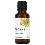 Thorne, D-vitamiin/K2-vitamiin, 25 mcg (1000 R&Uuml;), 30 ml (1 fl unts)