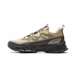 Li Ning Outdoor CF Tracing, Leisure Walk V3 Slip Resistant Abrasion Resistant Low top Hiking Shoes Men's Khaki Gray AHTV017-2 43.5