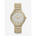 Michael Kors Kerry Pav&eacute; kuldse tooniga k&auml;ekell MK3360 kuld