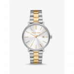 Michael Kors Suur Blake Kahev&auml;rviline K&auml;ekell MK9134 kuld/h&otilde;be