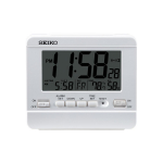 SEIKO Kvartsliikumisega &Auml;ratuskell Unisex Valge QHL086W QHL086W QHL086W