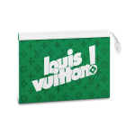 Louis Vuitton Pochette Voyage Moodne L&otilde;uend Nahaga Tualett-kott Sidur Keskmine Meeste kotid Roheline M80803 Box(Basic Set+Box)