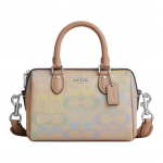 K&auml;ekott Coach Rowan 17 Logoga Kunstnahast Crossbody Mini Naiste k&auml;ekott Liivakollane CDC39-SVSAS Basic Set (Bag+Dust Bag)