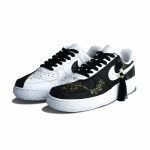 Nike Air Force 1 libisemiskindel pehmendus madala s&auml;&auml;rega rulaketsid Meeste Must Valge CW2288-111(Team147-) 40.5