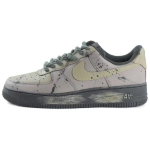 Nike Air Force 1 Slip Resistant Low top Skateboard Shoes Women's Gray DD8959-001(Team679-) 36