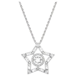 Swarovski Stella erinevate l&otilde;igetega t&auml;ht Roodiumiga kaetud kaelakee Naiste kaelakee 5617919 Box (Random Color)