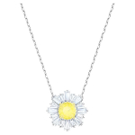 Swarovski Idyllia Sunshine P&auml;evalillekollane Roodiumiga kaetud Kaelakee Naiste kaelakee 5459588 Box (Random Color)