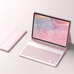 iPad 5. 6. p&otilde;lvkonna 9,7-tollise korpus koos klaviatuuriga, Eemaldatav juhtmevaba klaviatuur + tahvelarvuti kate iPad air 1 2 9,7 pro 9,7 Funda English keyboard roosa