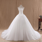 Kohturongi pulmakleit Odavad kuulsuste olmeta vintage t&uuml;llist pruudikleit organza pitsist pruutkleidid 10 valge