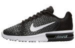 Nike Air Max Sequent 2 naiste vabaajajalatsid, must/valge/tumehall, 852465-002 35.5